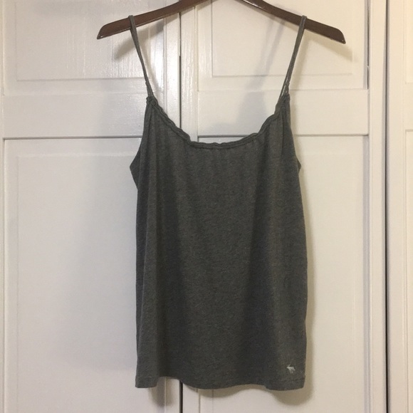 A&F Dark Heather Gray Camisole - Picture 1 of 7